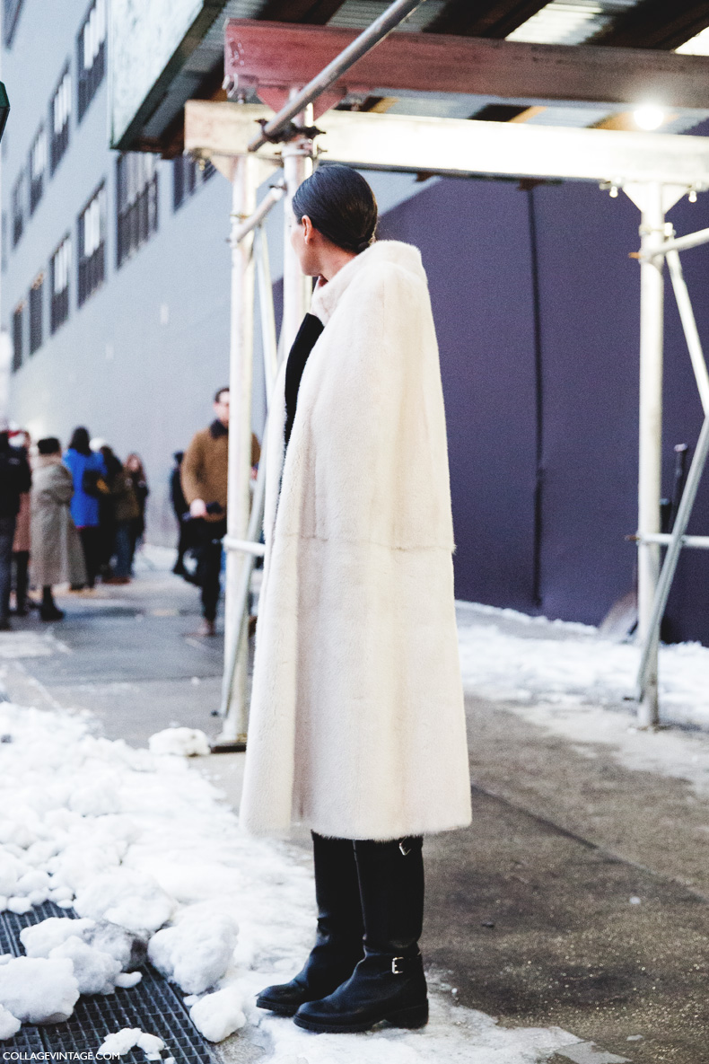 New_York_Fashion_Week-Street_Style-Fall_Winter-2015-Giovanna_Battaglia-Fur_Cape-