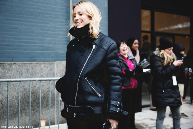New_York_Fashion_Week-Street_Style-Fall_Winter-2015-Acne_Velocite_Jacket-