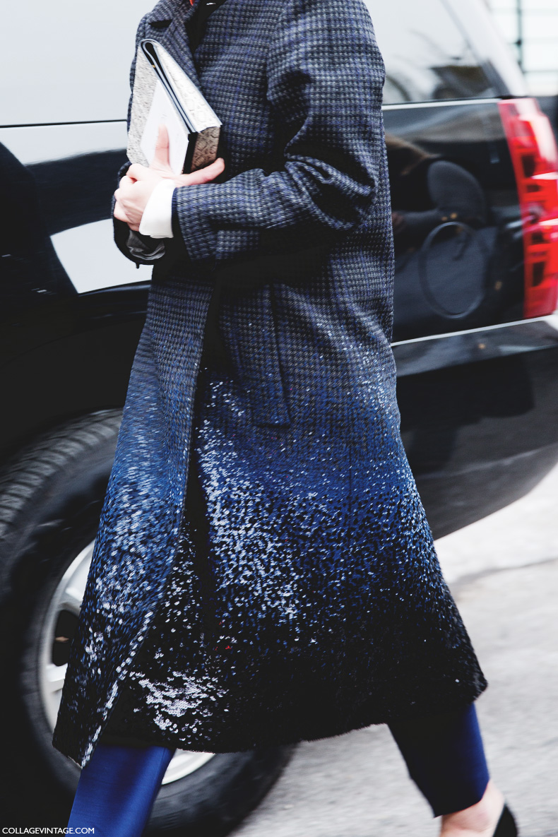 New_York_Fashion_Week-Street_Style-Fall_Winter-2015-Sequins_Coat-