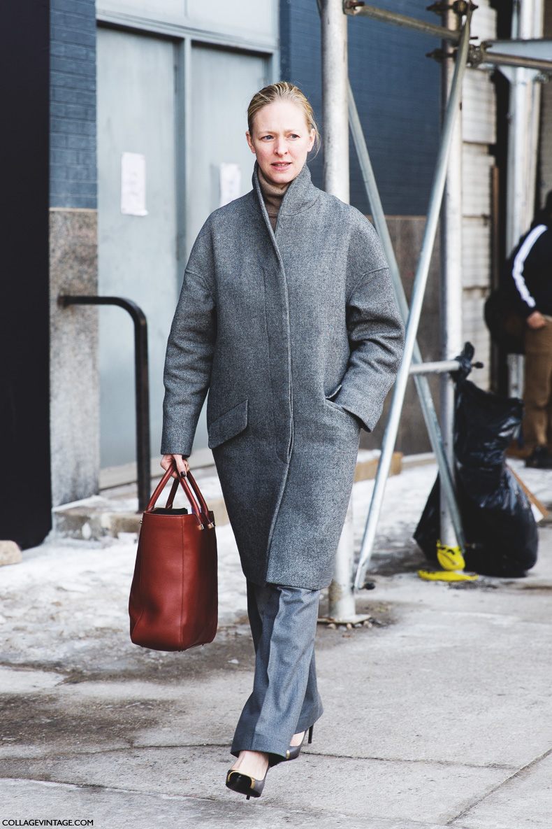 New_York_Fashion_Week-Street_Style-Fall_Winter-2015-Grey_Coat-
