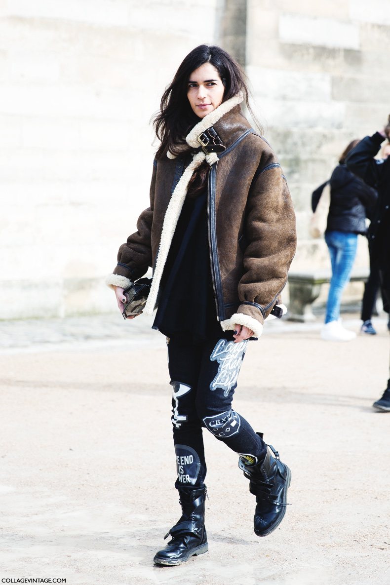 Paris_Fashion_Week_Fall_14-Street_Style-PFW-Chiara_Totire-Aviator_Jacket-1