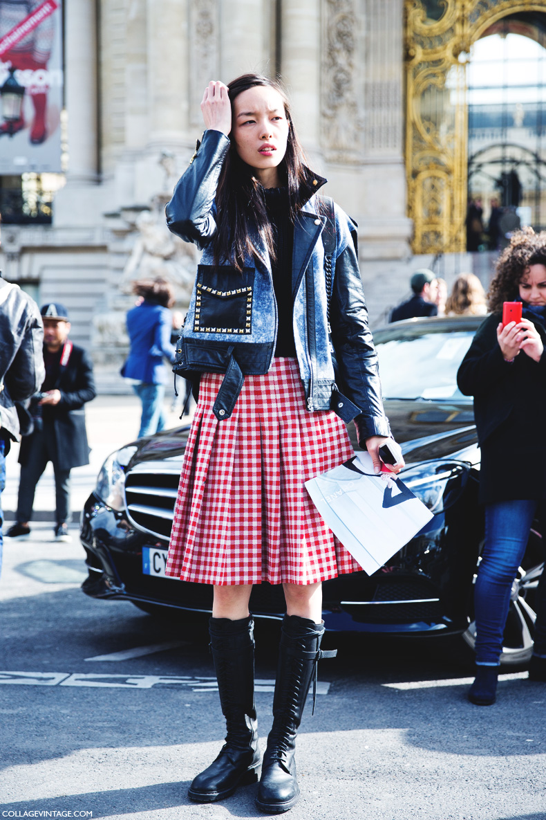 Paris_Fashion_Week_Fall_14-Street_Style-PFW-_Chanel-Model-Biker_Jacket-