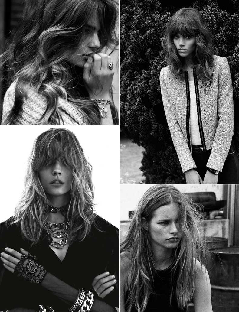 Beauty Hair Inspiration VI | Collage Vintage