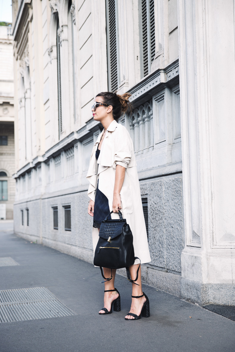 Long_Trench_Lingerie_Dress-Studded_Sandals-Reiss_Backpack-MFW-Milan_Fashion_Week-