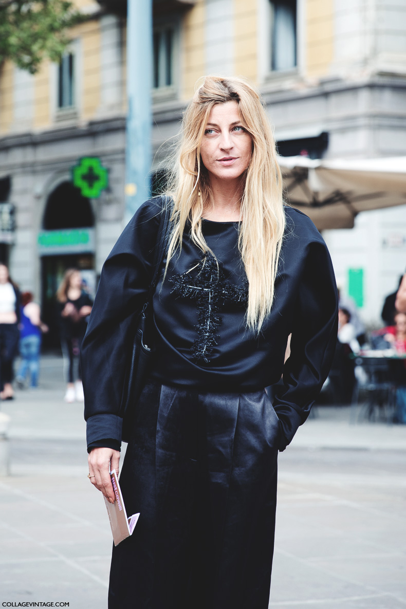 Milan_Fashion_Week_Spring_Summer_15-MFW-Street_Style-Ada_kokosar-Black-Just_Cavali-