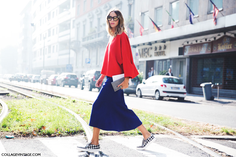 Milan_Fashion_Week_Spring_Summer_15-MFW-Street_Style-Candela_Novembre-Electric_Blue-Slippers-Midi_Skirt-6