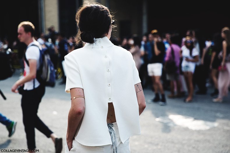 New_York_Fashion_Week_Spring_Summer_15-NYFW-Street_Style-White_Outfit-Open_Back-