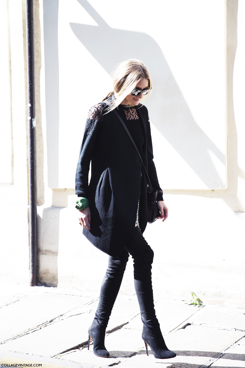 Paris_Fashion_Week_Spring_Summer_15-PFW-Street_Style-Miroslava_Duma-Leopard_Coat-Olivia_Palermo-Tweed_Shorts-Black-Vest-9