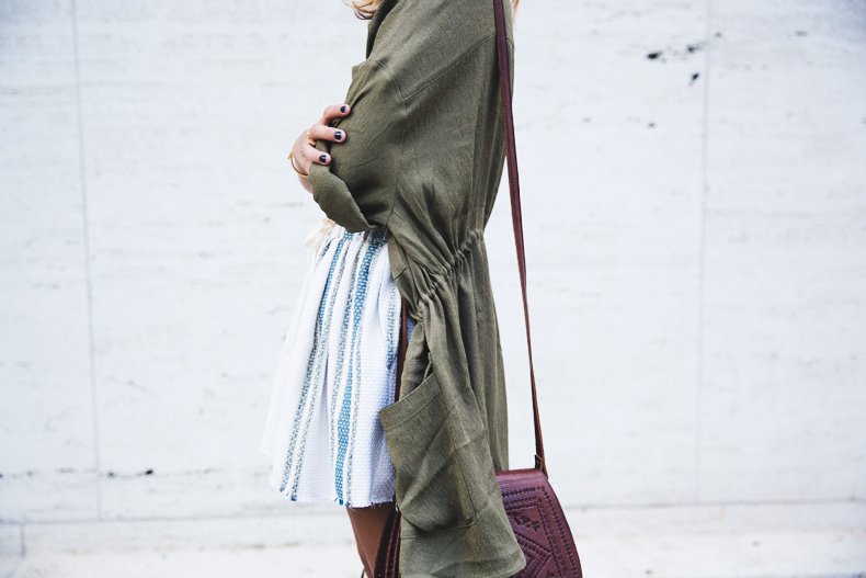 Rebecca_Minkoff_Spring_Summer_15-NYFW-Green_Parka-Striped_Dress-Revolve_Clothing-Green_Sandals-Street_style-Outfit-28