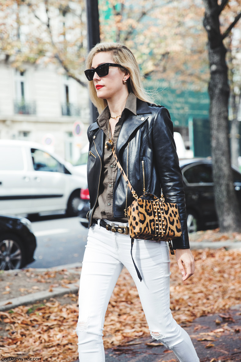 Paris_Fashion_Week_Spring_Summer_15-PFW-Street_Style-Joanna_Hillman-Leopard_Bag-White_Trousers-1