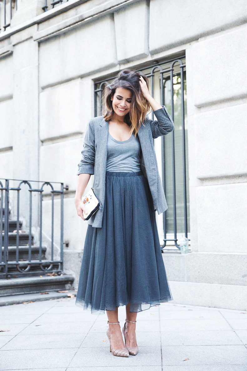 Tulle_Skirt-Twinset-Striped_Blazer-Outfit-Street_Style-Collage_Vintage-35
