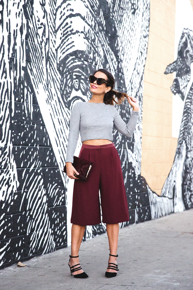 Burgundy_Culottes-Bucklet_Heels-Cropped_Top-Ponytail-Outfit-Los_Angeles-Street_Style-31