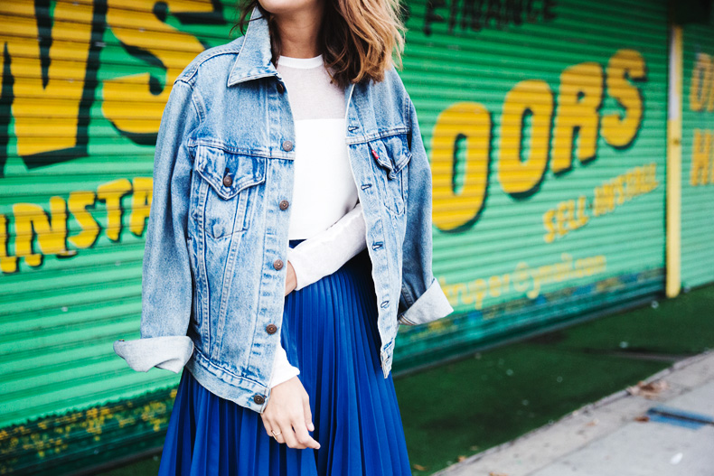 Pleated_Midi_Skirt-Vintage_Denim_Jacket-Electric_Blue-Leather-Outfit-Street_Style-Collage_Vintage-14