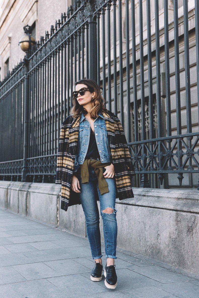 Plaid_Coat-Double_Denim-Luxenter_Jewelry-Outfit-Street_Style-Oxfords-Collage_Vintage-20