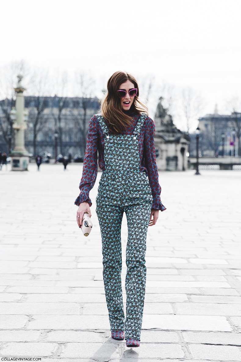 Paris_Fashion_Week-Fall_Winter_2015-Street_Style-PFW-Chiara_Ferragni-Mixing_Prints-