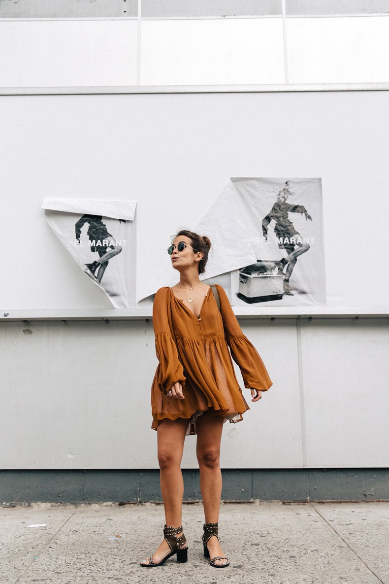 Blouse_Mustard-Isabel_marant_Sandals-Topknot-Outfit-Street_Style-10