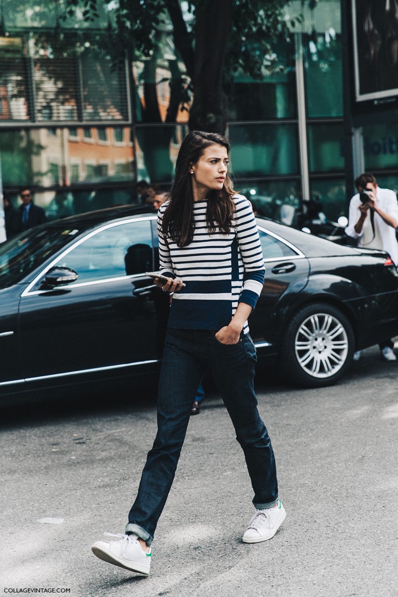MFW-Milan_Fashion_Week-Spring_Summer_2016-Street_Style-Say_Cheese-Alessandra_Codinha-Striped_Sweaters-3