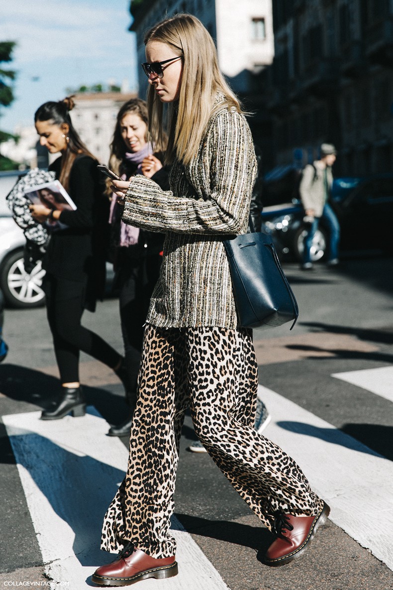MFW-Milan_Fashion_Week-Spring_Summer_2016-Street_Style-Say_Cheese-Leopard_Trousers-