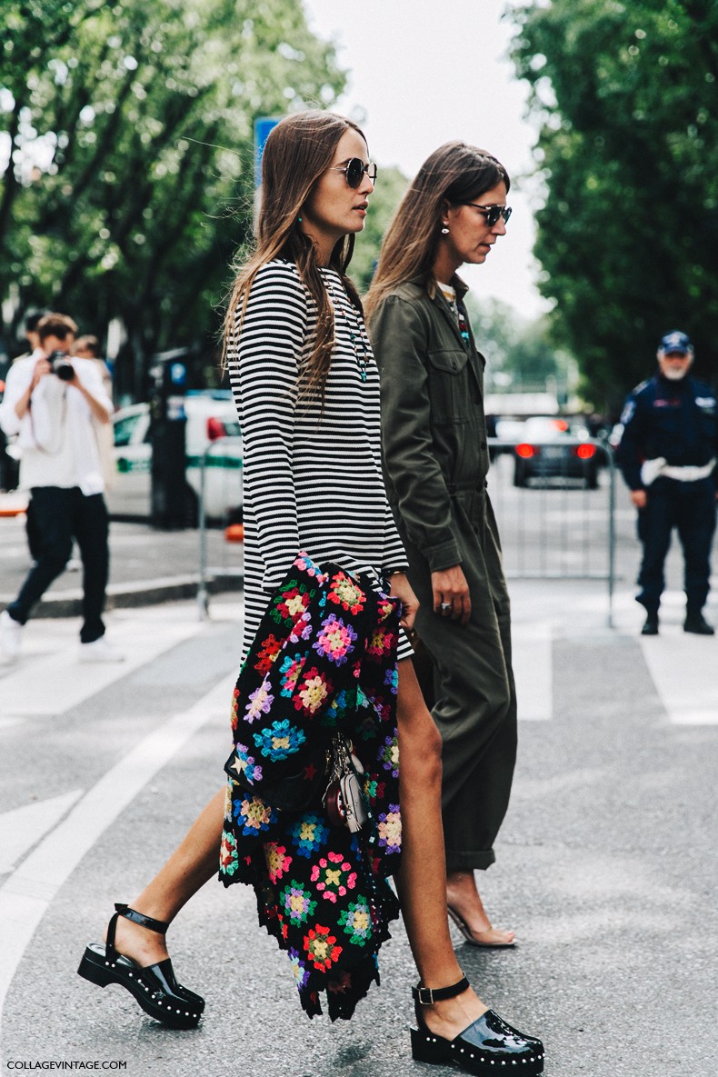MFW-Milan_Fashion_Week-Spring_Summer_2016-Street_Style-Say_Cheese-Striped_Dress-Wedges-Carlotta_Oddi-1