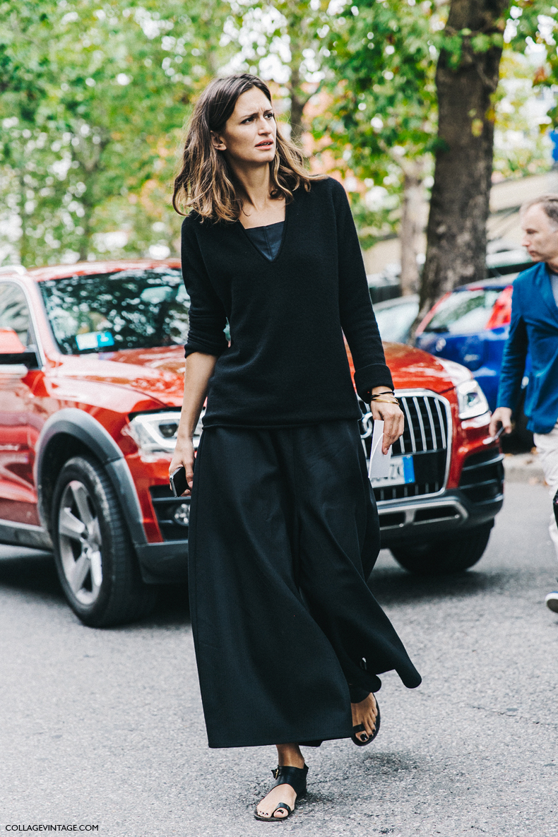 MILAN FASHION WEEK STREET STYLE #4 | Collage Vintage