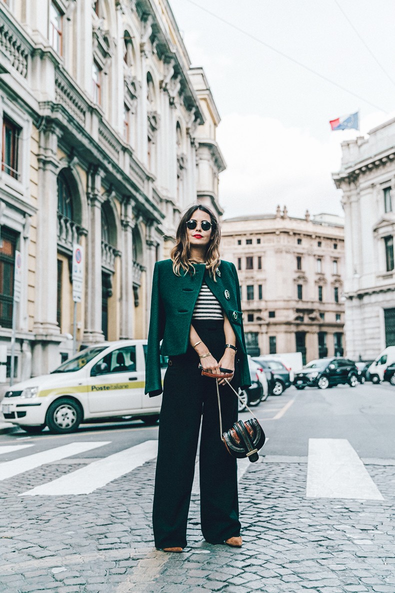 Salvatore_Ferragamo-Striped_Top-GReen_Jacket-MFW-Milan_Fashion_Week-Outfit-Street_Style-Collage_Vintage-19
