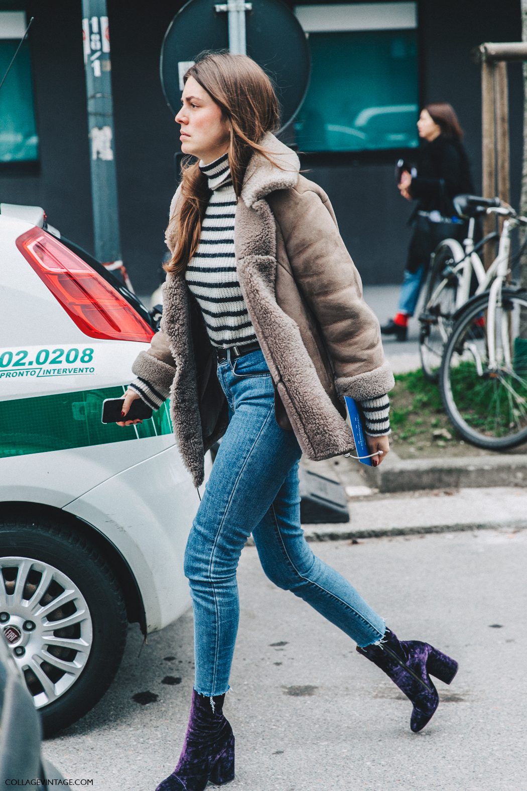 Milan_Fashion_Week_Fall_16-MFW-Street_Style-Collage_Vintage-Velvet_Boots-Shearling_Coat-