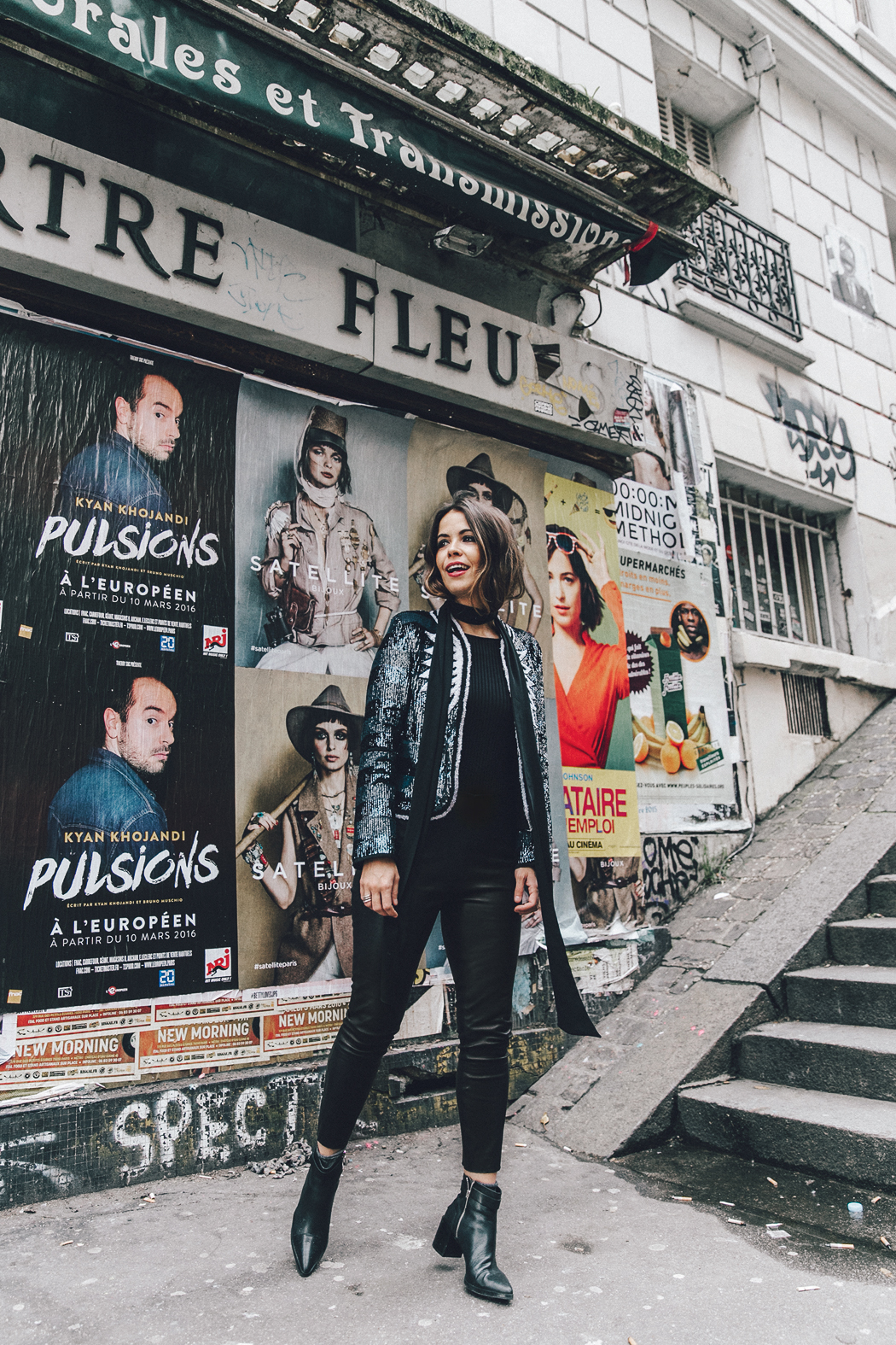 Montmartre-Moulin_Rouge-Zadig_Voltiere-Sequins_Jacket-Leather_Trousers-Outfit-Paris-Street_Style-21