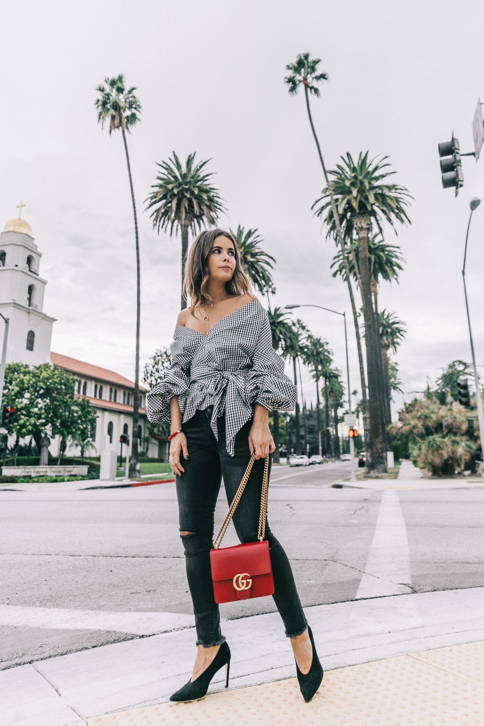 beverly_hills-off_the_shoulders_shirt-plaid-skinny_jeans-ripped_jeans-sincerely_jules_shop-gucci_bag-chicwish-outfit-street_style-los_angeles-collage_vintage-40