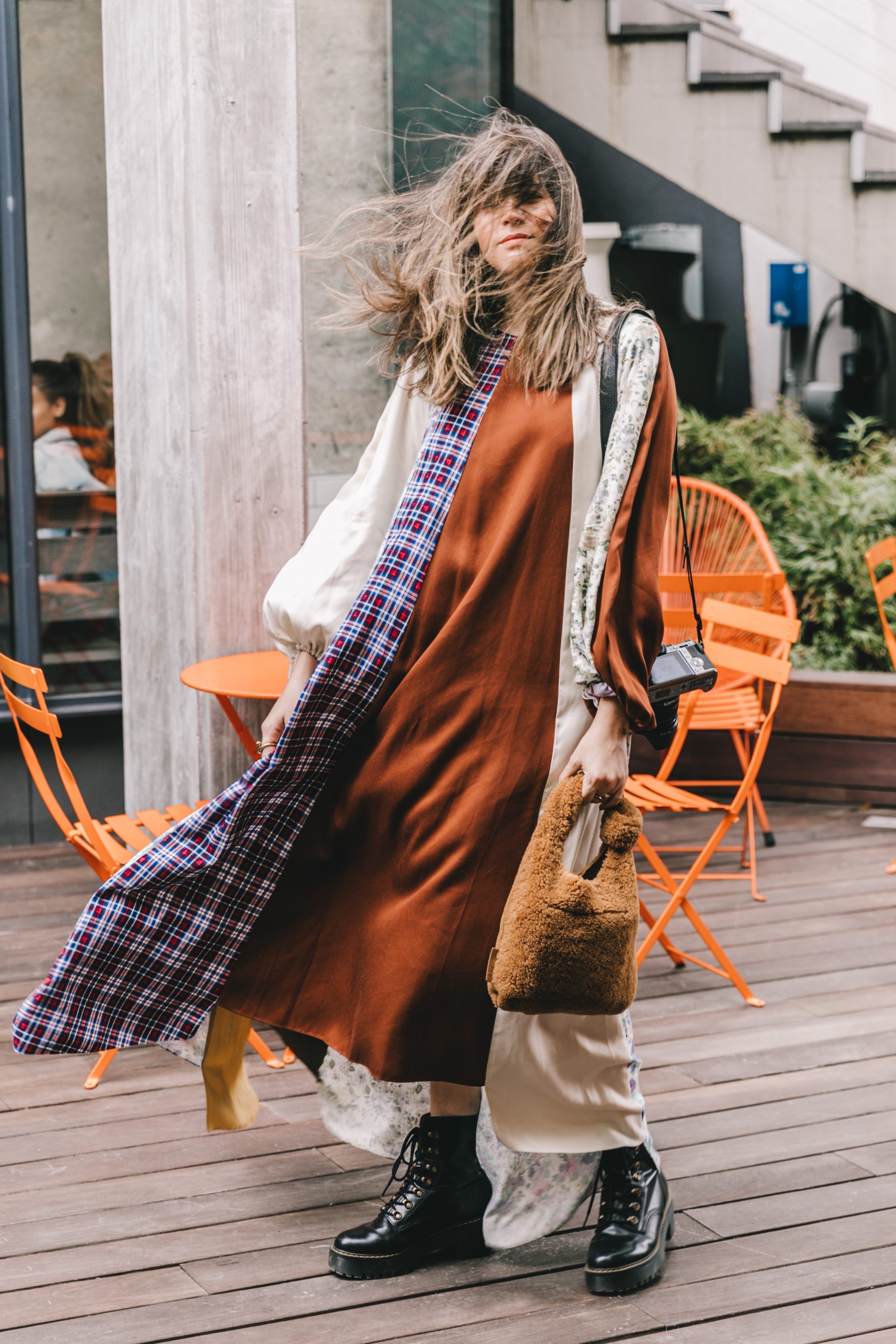 Collage Vintage Street Style from New York Fashion Week